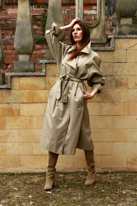 burberry trench street style|trench burberry vintage.